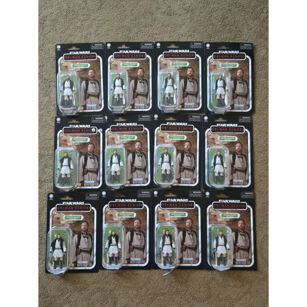 TVC Obi-Wan Kenobi Jedi Legend #VC357 - Army Builder Bundle Lot x 12 NIP